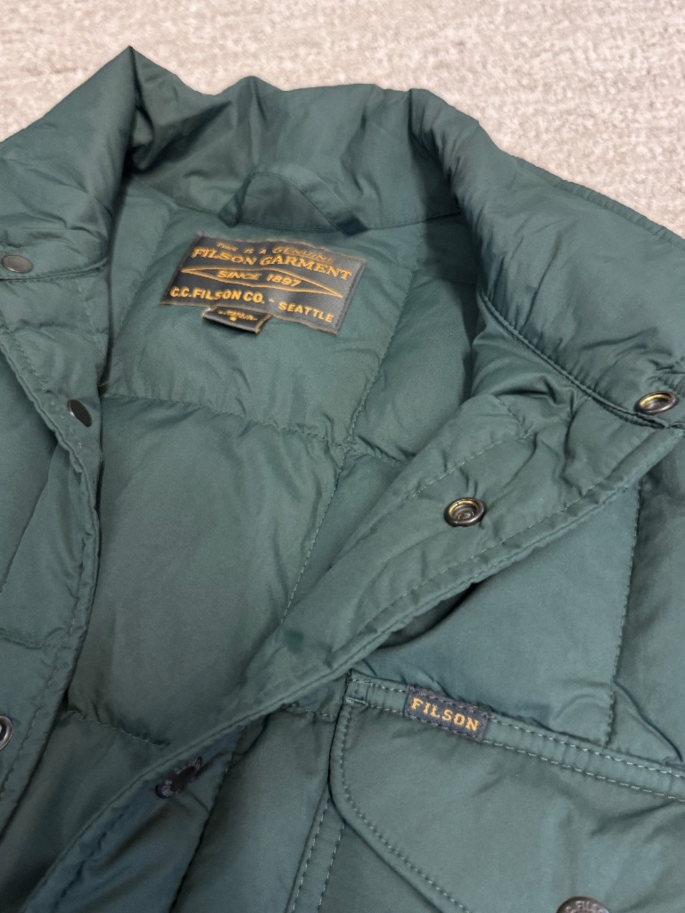 Filson Down Shirt jacket